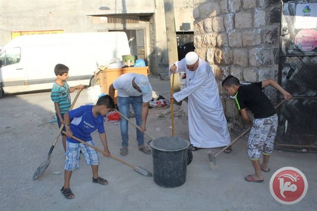 حملة &quot;بيئة في عيون بريئة&quot; في رافات