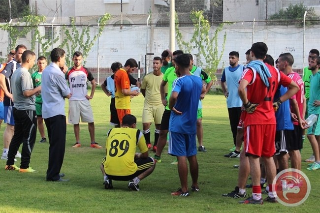 فريق نادي الزيتون يخوض مرانه الأول استعداداً للموسم المقبل