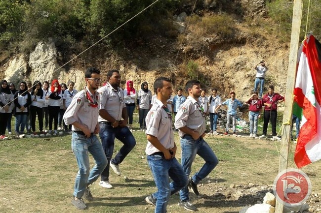 الكشافة الفلسطينية في لبنان تبدأ انشطتها الصيفية