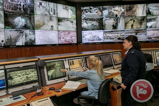 مشروع احتلالي لنشر مئات كاميرات التصوير في القدس