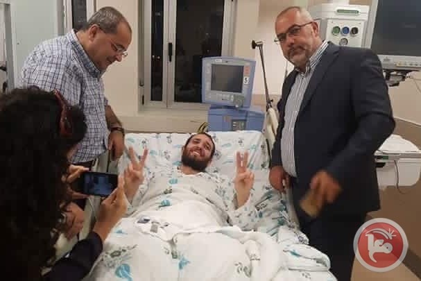 &lt;div&gt;صورة وتعليق: &lt;/div&gt;الاسير د. محمد البلول في مشفى وولفسون بتل ابيب