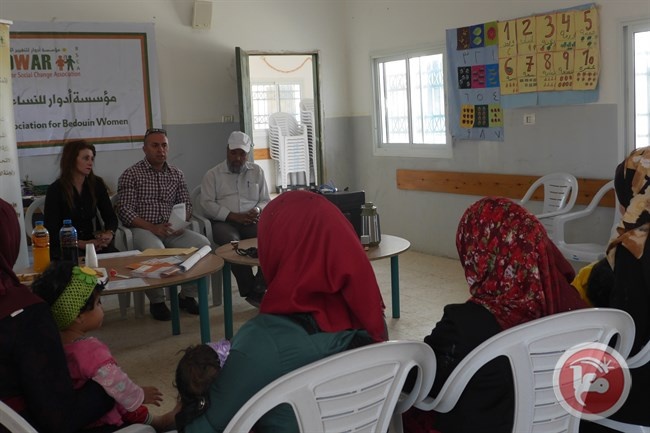 &quot;أدوار&quot; تعقد أولى الزيارات التسجيلية في تجمع بدوي خشم الدرج