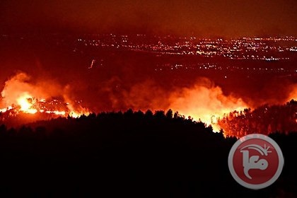 السيطرة على حريق في مقهى برام الله