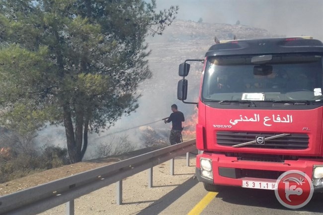 خلال 3 أيام- الدفاع المدني يتعامل مع 368 حادث حريق