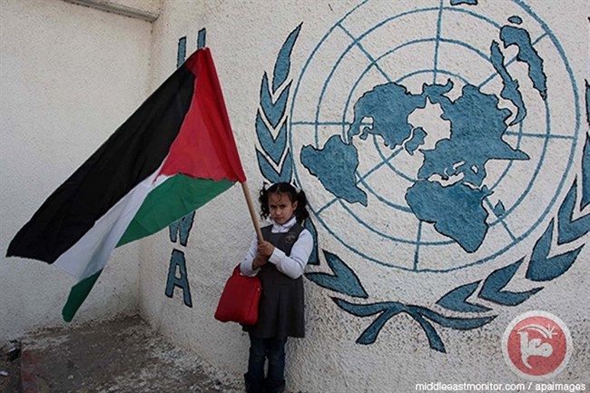 الاضراب يعم مؤسسات الاونروا بغزة