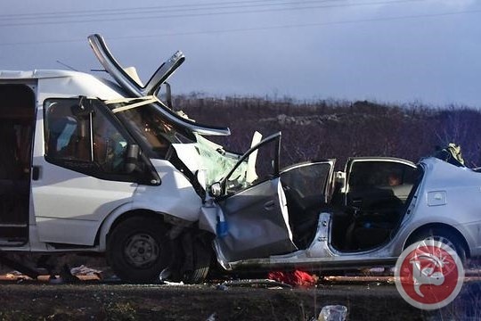 صور- 11 اصابة في حادث سير بالجليل الاعلى