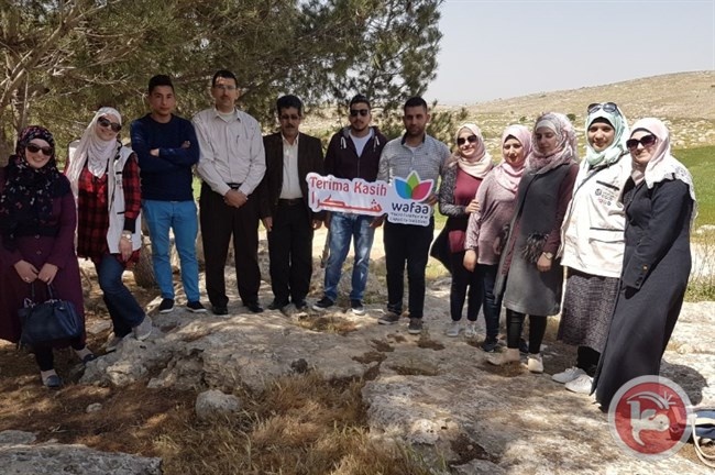 جمعية وافا وجامعة النجاح تمنحان النور لخربة &quot;وادي الكلاب&quot;