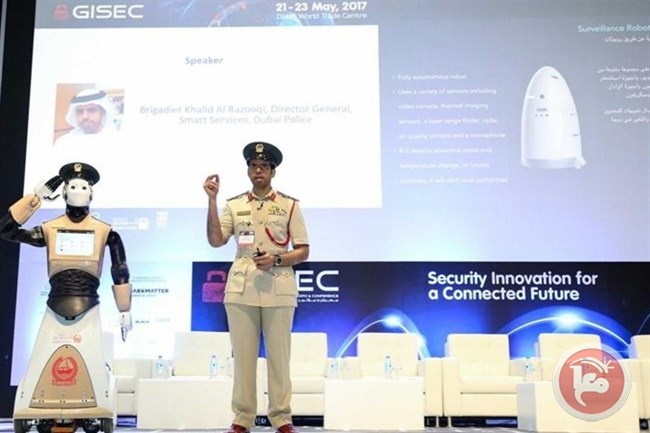 شرطي آلي ينضم إلى شرطة دبي