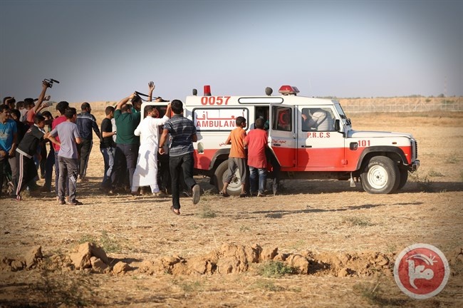 إصابة شاب في مواجهات مع الاحتلال شرق جباليا