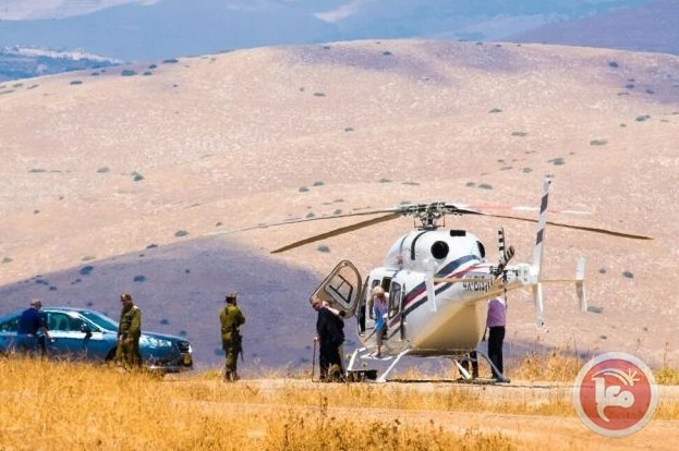 &quot;ادلسون&quot; يزور سرا قاعدة عسكرية اسرائيلية في غور الاردن