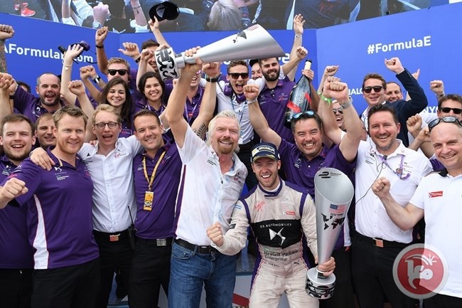 فوزان تاريخيان لـ&quot;سام بيرد&quot; مع فريق &quot;DS Virgin Racing&quot; في نيو يورك