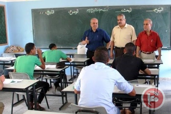 6890 طالبا وطالبة يتقدمون لامتحانات الثانوية العامة الدور الثاني بغزة