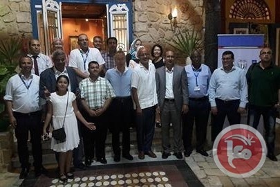 اللجنة الأولمبية تستضيف السفير الياباني بفلسطين &quot; تاكيشي اكوبو&quot;