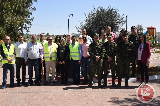 بلدية البيرة والنبالي والفارس يحيون يوم الأرض