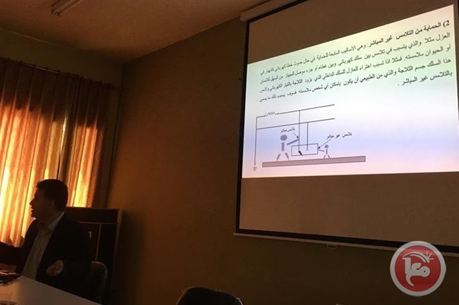 &quot;البوليتكنك&quot; وبلدية بيت عوا تنظمان ورشة &quot;مجال الحماية الكهربائية&quot;