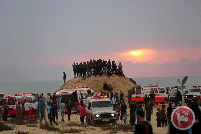 (فيديو)- 93 اصابة بنيران الاحتلال شمال قطاع غزة